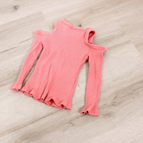 Girls Cold Shoulder Long Sleeve, 2Y - Picture 5 of 6